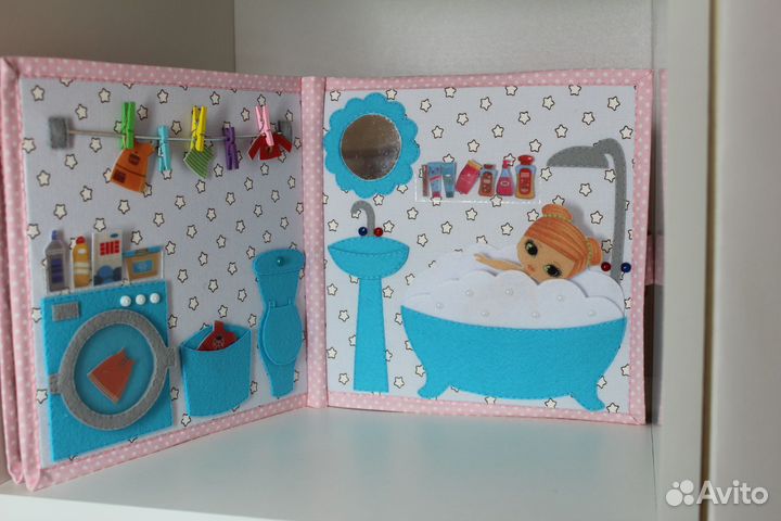 Книга из фетра