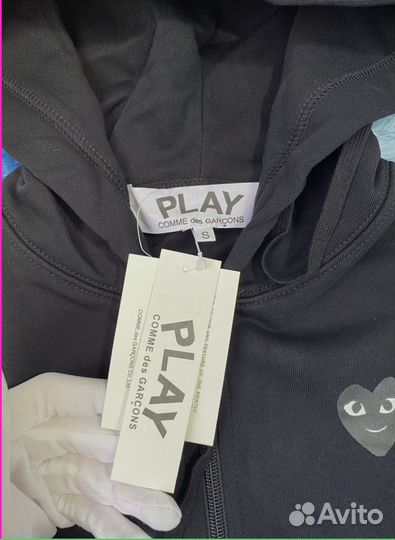 Зип Худи Comme des Garçons Holiday Emoji Play