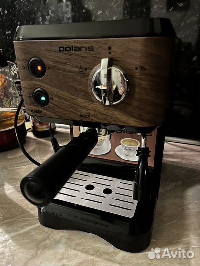 Кофеварка Polaris PCM 1524E Wood