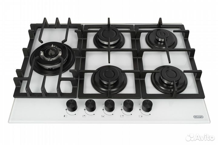 Варочная панель газовая DeLonghi Germana 7GW BB