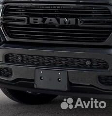 Рамка под квадратный номер Dodge ram 1500 2020