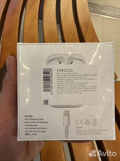 AirPods 2 новые оригинал