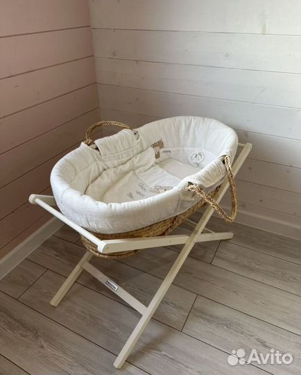 Колыбель-корзина плетеная Mamas & Papas