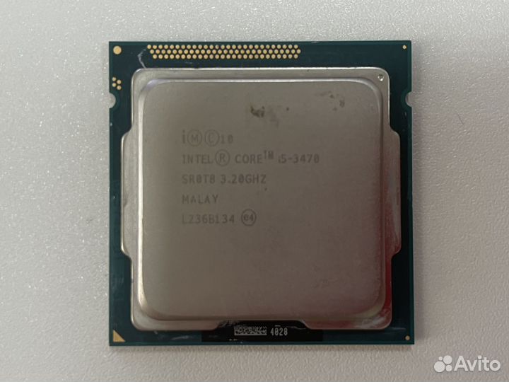 Процессор intel core i5 3470