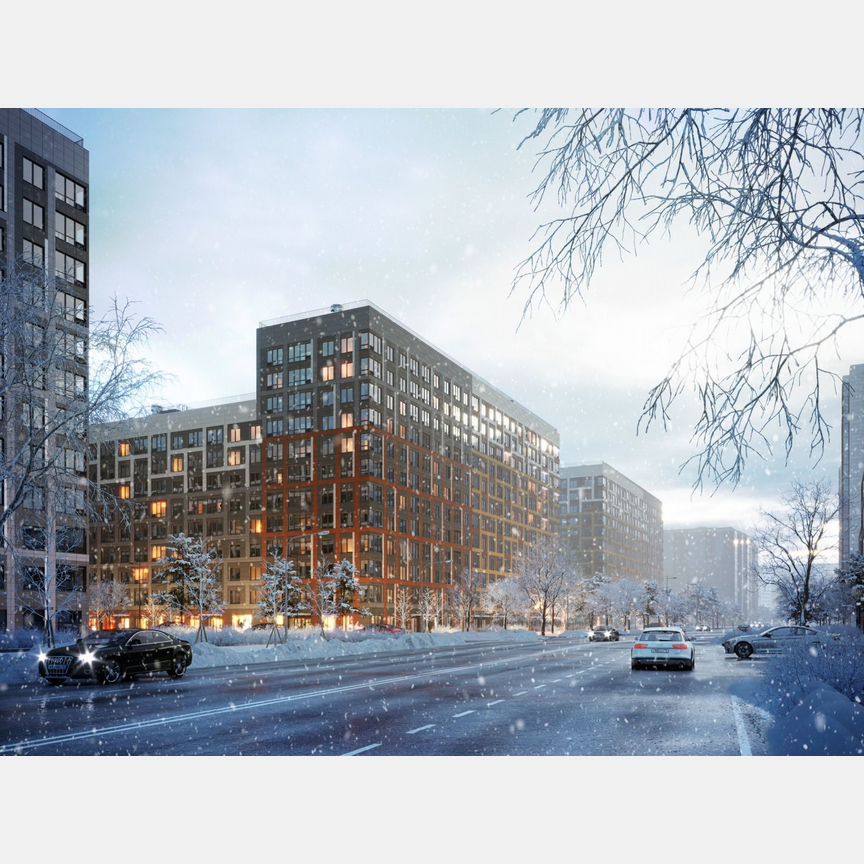 Квартира-студия, 39,3 м², 5/12 эт.