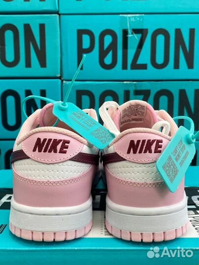 Nike Dunk Low Pink Розовые Оригинал