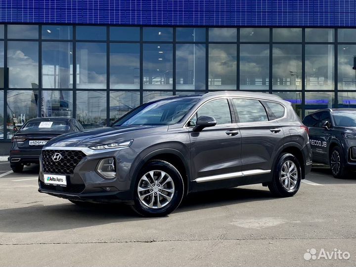 Hyundai Santa Fe 2.2 AT, 2019, 65 146 км