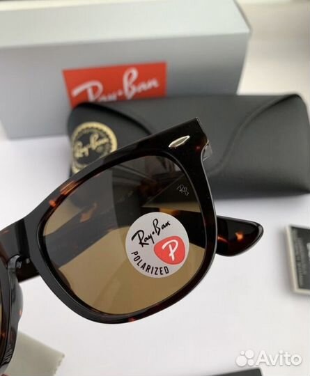 Очки ray ban wayfarer поляризационные Polaroid