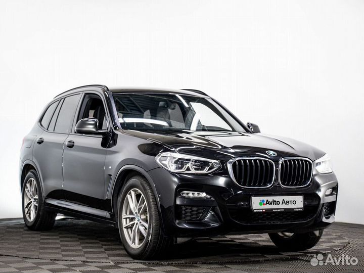 BMW X3 2.0 AT, 2018, 117 000 км