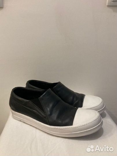 Кеды rick owens slip-on mainline ss17 оригинал