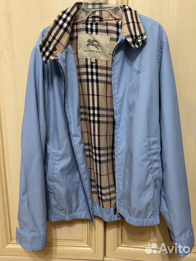 Бомбер burberry винтаж