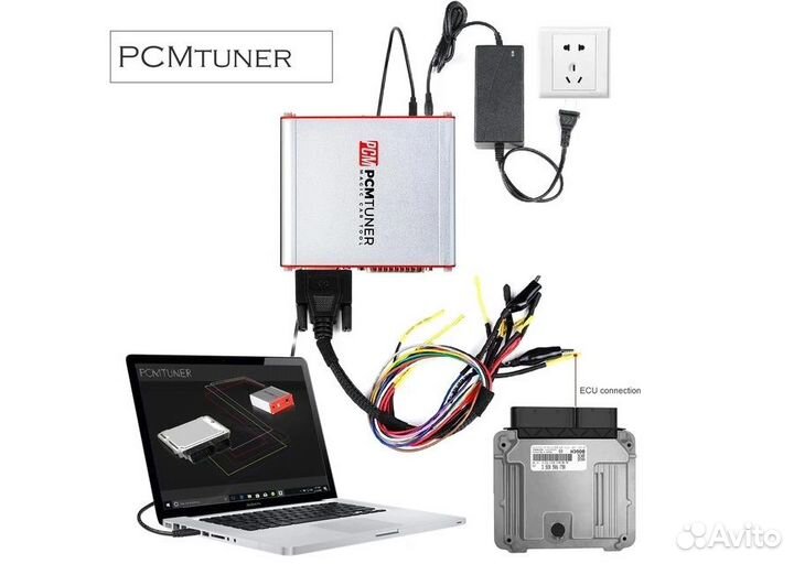 Автомобильный сканер pcmtuner (J2534)