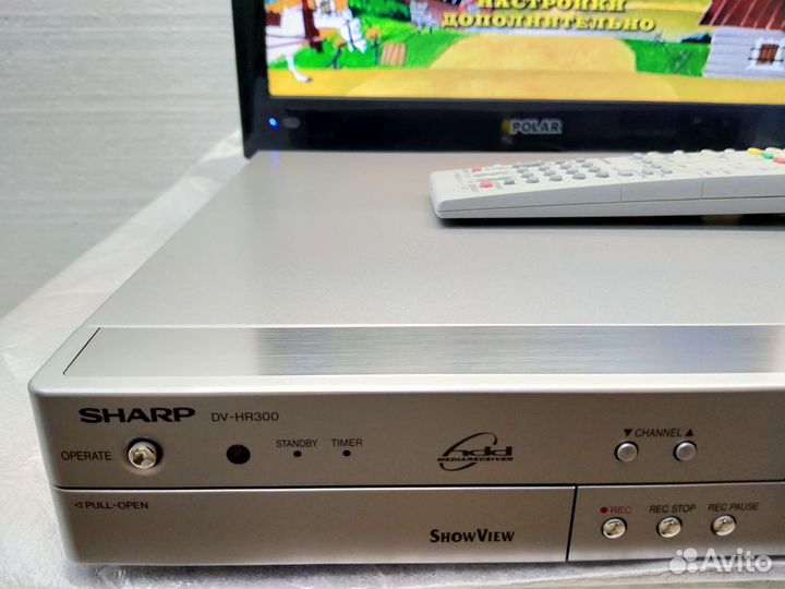 Рекордер Sharp DV-HR 300 RU DVD+HDD