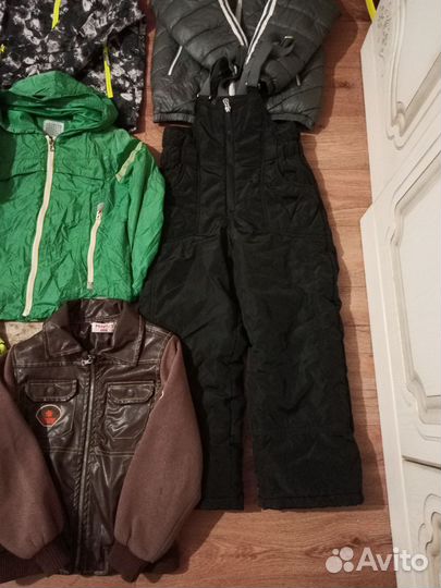 Пакет курток на мальчика 128