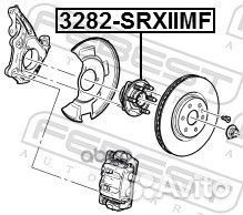 Ступица с подшипником cadillac SRX 2010