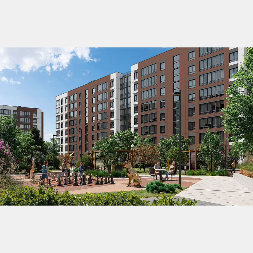 Квартира-студия, 25,2 м², 5/8 эт.