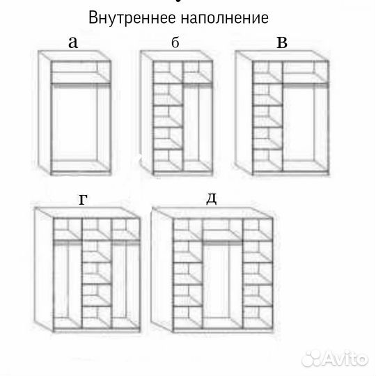 Шкафы купе от производителя
