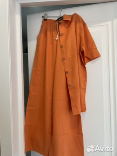 Костюм брючный лен