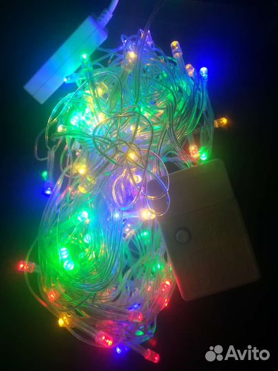 Гирлянда 9метров 7режимов новая