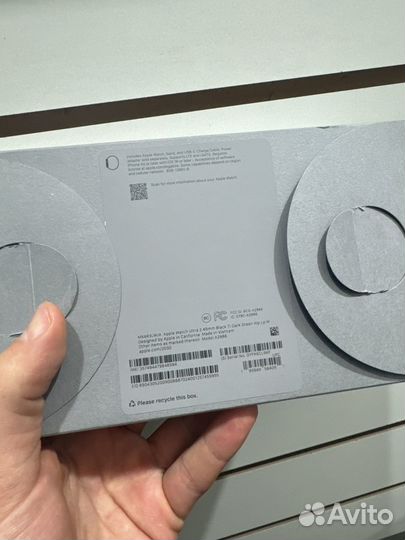 Часы apple watch ultra 2 49mm black titanium