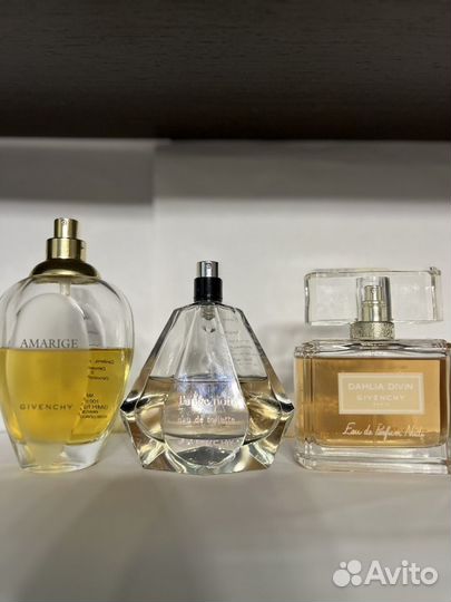 Парфюмерия Mugler, Givenchy, Lancome, Hermes