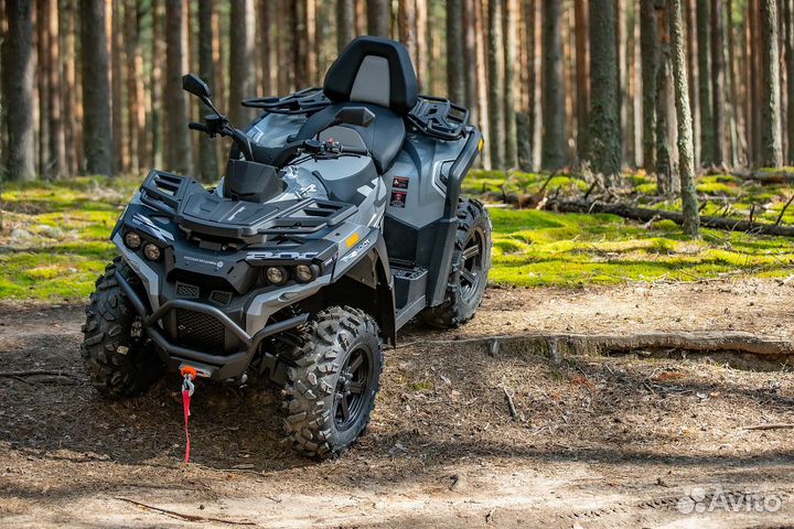 Квадроцикл рм (Русская Механика)рм 800 Т NEW серый