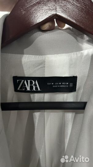 Пиджак Zara серый