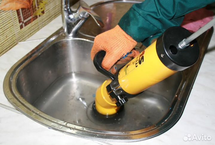 Услуги сантехника Устранение засоров, замена сифон