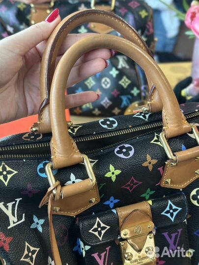 Сумка louis vuitton винтаж multicolor