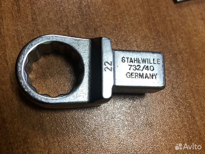 Сменная накидная насадка 22 мм Stahlwille 732/40