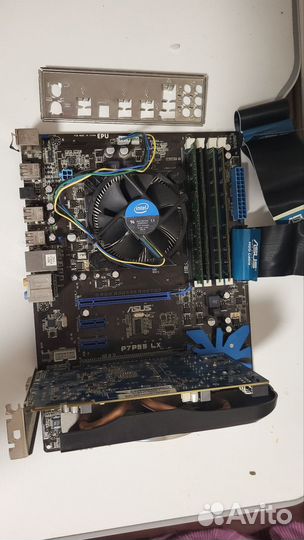 Материнская плата lga1156