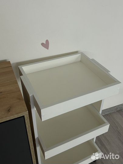 Этажерка на колесах тележка косметологическая