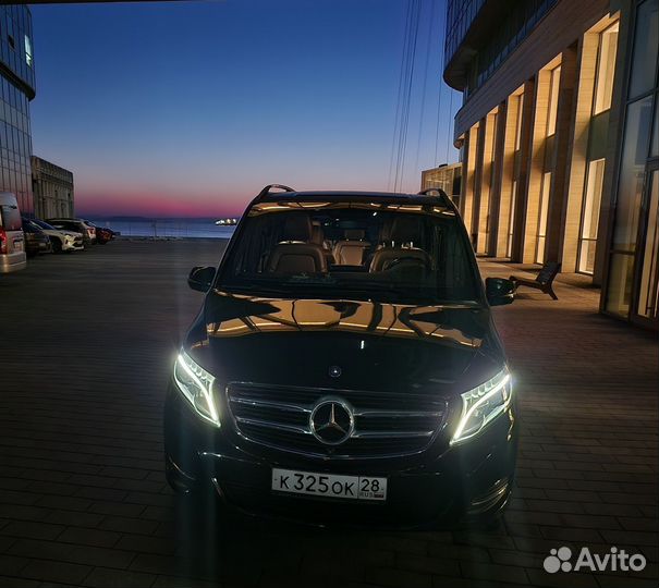 Аренда авто Mersedes Benz V-Class во Владивостоке