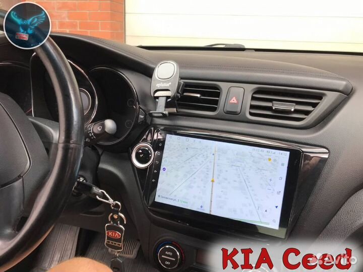 Магнитола 4/32Гб Андроид Qled CarPlay Авто +камера