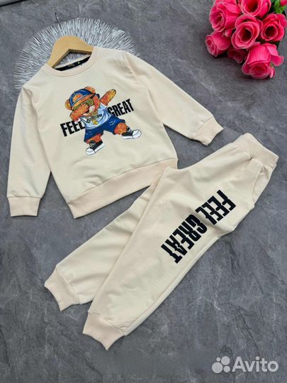 Детский спортивный костюм разные расцветки