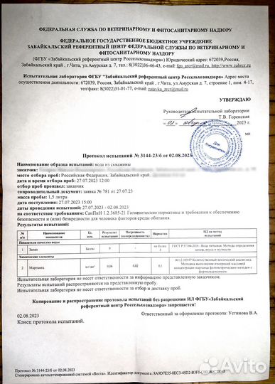 Доставка воды
