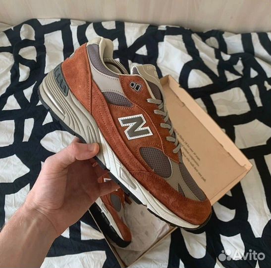 Кроссовки New Balance 991 Оригинал made in England