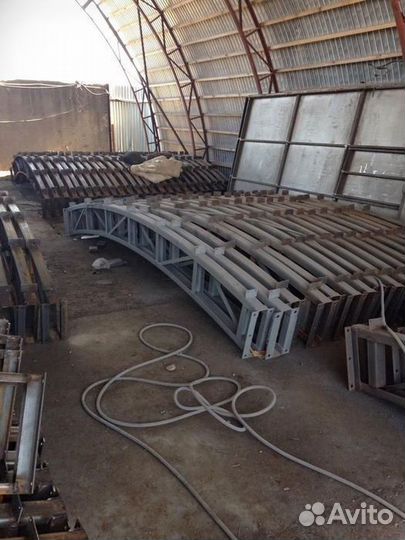 Фермы металлические для ангара 15м15000 мм