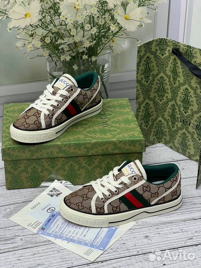 Кеды женские gucci