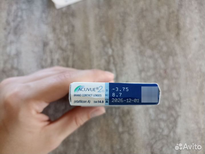 Линзы контактные Acuvue 2