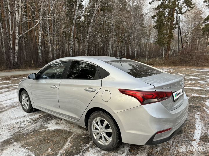 Hyundai Solaris 1.6 AT, 2017, 121 200 км