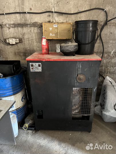 Полуавтоматическая печь на отработанном масле