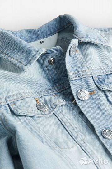 Куртка джинсовка для девочки H&M 116