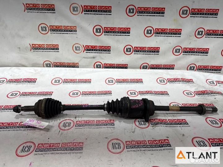 Привод передний правый toyota allion