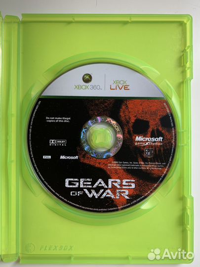 Gears of War Xbox 360 лицензия