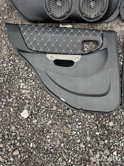 Комплект дверных карт hyundai accent