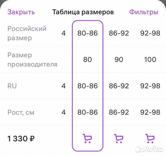 Платье боди для девочки 80 86