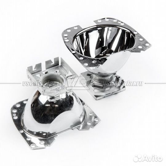 Отражатели линз ZKW Квадрат с заново нанесённым по