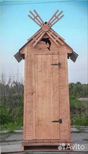 Дачный туалет с установкой С087