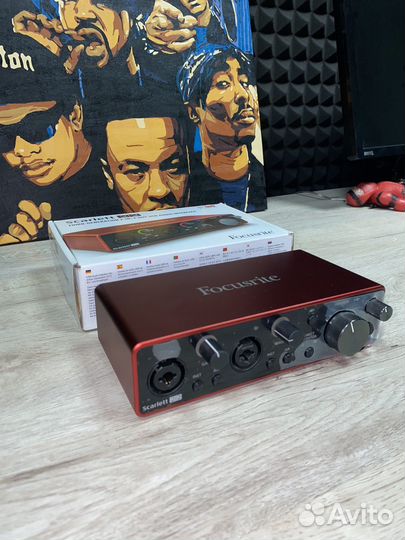 Звуковая карта focusrite scarlett 2i2